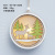 Creative Christmas Pendant with Light Home Restaurant Christmas round Lamp Wooden Crafts Decoration Christmas Gift