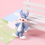 Creative Cartoon Anime Bugs Bunny Keychain Cute Schoolbag Pendant Promotional Gifts TikTok Promotional Gift Wholesale