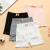 Children's Safety Pants Anti-Exposure Spring and Summer Thin Ice Silk Modal Boxer Briefs Two-in-One Girls Safety Pants