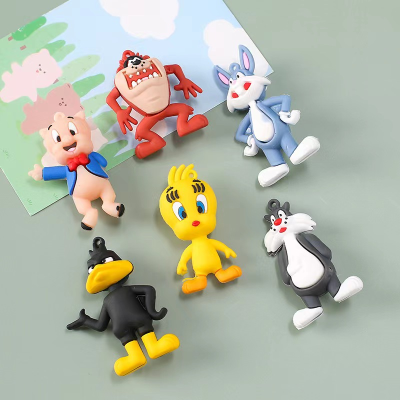 Creative Cartoon Anime Bugs Bunny Keychain Cute Schoolbag Pendant Promotional Gifts TikTok Promotional Gift Wholesale