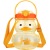 Summer Cute Little Yellow Duck Plastic Cup Straw Portable Student Big Belly Cup Children Straps Gift Cup