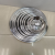 Stainless Steel round Plate Meals Dish Kitchen School Canteen Seasoning Plate round