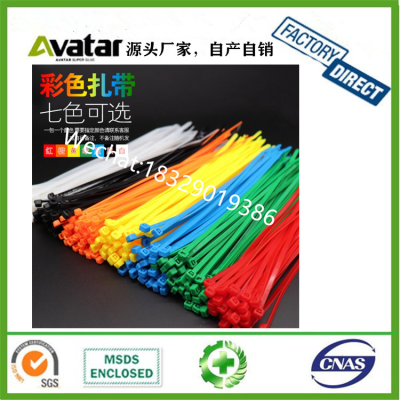 Factory Manufacturer Plastic Marker Hot Sale Free Sample Self Package Plastic Cable Tie