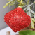 Christmas Tree Decorations 8cm Red Paillette Special-Shaped Foam Ball Christmas Ball Hotel Scene Layout Pendant