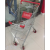 Shopping mall supermarket shopping cart European herringbone property warehouse tally cart