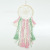 Cotton String DIY Macrame Handmade Hand-Woven Tassel Dreamcatcher Set Braid Rope Material Package Pink Green Series Dreamcatcher