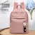 Bag for Women 2020 Autumn and Winter New Little Daisy Fashion All-Matching Student Backpack Rhombus Small Fresh Book Bar