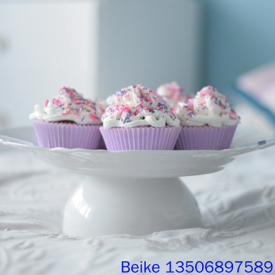 Solid Color Cake Paper Support 7.5cm 100 Pcs/Suction Card Cake Paper Cake Cup Cake Paper Cup