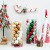 Cross-Border New Christmas Decorations 6cm/50PCs Painted Christmas Ball Christmas Tree Pendant Set Gift Bag