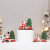 Cross-Border Christmas Decorations Painted Santa Claus Snowman Wooden Craftwork Ornaments Christmas Tree Ornaments
