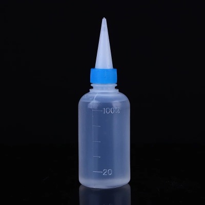 Jusheng 502 Glue Sub-Packaging Pot Transparent Plastic Pigment Narrow Pourer Bottle 200 Ml500ml Fire Extinguisher Bottles Factory Wholesale