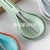 Foldable Three-Piece Melon and Fruit Separator Pumpkin Carver Meat Pick-up Device Platter Tool Fruit Heart Digging Device H