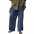 Amazon Cross-Border 2022 Spring/Summer European and American Women's Clothing New Loose Beach Pants Solid Color Buttons Wide Leg Casual Trousers