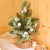 Cross-Border Christmas Decorations DIY Snow-Sticking PE Mini Christmas Tree Shopping Mall Party Desktop Ornaments