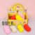 Creative Peanut Squeezing Toy Pressure Reduction Toy Whole Person Vent Simulation Lala Peanut Hair Decompression TPR Toy