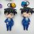 6 Suit Conan Detective Ran Mori Capsule Toy Doll Anime Garage Kits Model Keychain Pendant Gift