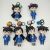 6 Suit Conan Detective Ran Mori Capsule Toy Doll Anime Garage Kits Model Keychain Pendant Gift