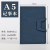 Simple Business A5 Notebook Creative Buckle Oil Edge Worry Quality Skin Fabric Intimate Book