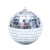 Factory Direct Sales Christmas Decorations 2-80cm Mirror Ball Disco Ball Bar KVT Cake Ornaments