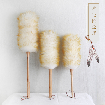 Cleaning Wool Duster Static Brush Car Dust Sweeping House Dust-Absorbing Feather Duster Decorative Painting Exhibition