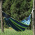 Colorful Single Canvas Hammock College Student Dormitory Glider Outdoor Camping Anti-Rollover Hammock Wooden Stick Hammock