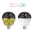 LED Decorative Light Bluetooth Magic Ball Projection Lamp Seven-Color Stage Lamp Indoor Bag Star Light Customization