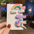 Rainbow Lollipop Colorful Quicksand Barrettes Korean Children Cute Hairpin Little Girl Baby Hair Accessory Clips