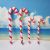 In Stock Wholesale PVC Inflatable Christmas Crutches Medical Toys L-Shaped Crutch Halloween Trick Props