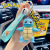 Genuine Pokemon Keychain Female Cute Cartoon Pikachu Doll Psyduck Cars and Bags Pendant Wholesale
