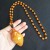 Stall Scenic Spot New Ethnic Style Beaded Imitation Beeswax Sweater Chain Jewelry Vintage Accessories Pendant Women's Necklace