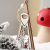 Christmas Decorations Creative Hollow Carved Forest Elk Santa Claus Log Wood Products Pendant