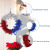 2022 American Independence Day New Garland Decoration Pendant Room Wall Red White Blue XINGX Wreath Door Hanging Ornament