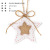 Cross-Border New Christmas Decorations Creative Non-Woven Fabric Linen Patchwork Christmas Tree Fabric Pendant