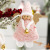 Christmas Home Decorations Ins Style Angel Girl Doll Hand Bell Plush Fabric Pendant Small Gift
