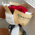Flower Dress Bronzing Kraft Paper as Always Love You Flowers Bouquet Floral Korean Dacal Paper Gift Packaging