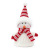 Amazon Cross-Border New Christmas Decorations Creative Snowman ELK Lighting Fabric Decoration Desktop Decoration