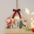 Amazon Cross-Border Christmas Decorations Creative Letters Xmas Santa Claus Walnut Soldier Christmas Tree Pendant