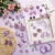 925 Silver Pin Earrings 2022 New Trendy Purple Simple and Fresh Stud Earrings Korean Style Hot Selling Flowers Earrings