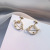 Korean Style Long Earrings S925 Silver Pin Earrings Ins French Ear Studs Vintage Stall Tassel Eardrop Jewelry