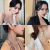 Long 925 Silver Needle Tassel Earrings Female Internet Celebrity Popular Face Slimming Earrings Design Sense Internet Celebrity All-Match Earrings