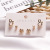 New Sterling Silver Needle Women's Set Earrings South Korea Dongdaemun Simple Combination One Week Cute Personality Earrings