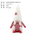 Amazon Cross-Border Christmas Home Decorations Plush Snowflake Hat Faceless Old Man Dwarf Doll Ornaments