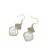 Small Delicate Earrings Ear Hook Earrings with Micro Zirconium Opal Stone Ear Studs 925 Silver Needle Elegant and Simple Earrings