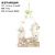 Easter New Creative Painted Hollow Rabbit Snail Wooden Board Wall Hanging Holiday Decorative Wood Products Pendant