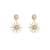 925 Silver Pin Earrings Ins Korean-Style High-Grade Socialite Earrings Geometric All-Match Earrings Female Earrings