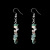 Foreign Trade Supply Handmade Natural Crystal Stone Beaded Earrings Multicolor Stone Tassel Earrings