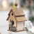Cross-Border New Christmas Home Decorations European Elk Christmas Tree Forest Cabin Wood Products Pendant