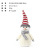 Cross-Border New Christmas Decorations Ins Lamb Wool Fabric Snowman Doll Ornaments Home Shopping Window Dress up