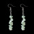 Foreign Trade Supply Handmade Natural Crystal Stone Beaded Earrings Multicolor Stone Tassel Earrings