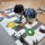 INS Style Children's Digital Road Mat Game Carpet Floor Mat Crawling Mat Non-Slip Mat Children's Room Decoration